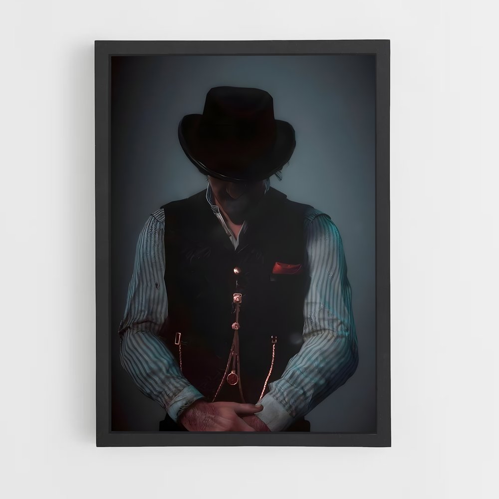 Poster Dutch le Charismatique – affiche Red Dead Redemption (vue 2)